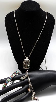 Brighton. (2) Bracelets (1) Necklace