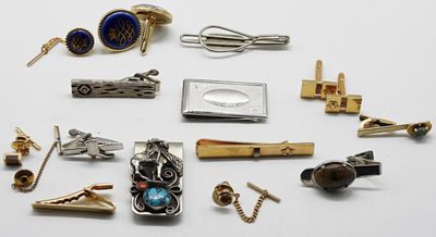 A Formal Mixed Lot. Cuff-links, money clips & more