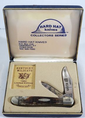 Case XX Hard Hat Kentucky Wildcats. 1982 Limited edition