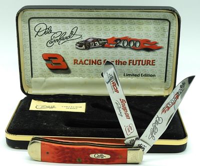 Case XX 6254 Dale Earnhardt Trapper Knife. This collector series comes in a hard display case