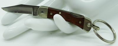 Schrade+ LB-1 Key Chain Lock-Back Knife. 4" Total with 1.5" blade