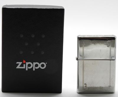 2012 Bottomz Up Logo Zippo, Sealed. Comes in a Zippo box, sealed