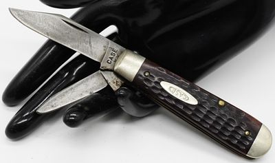 Case XX Trapper, Red Bone Handle. This vintage Case XX folding knife features the classic 