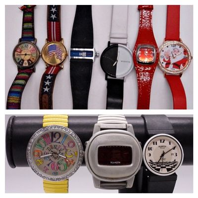 Lot of 9 Mixed Watches, Men's and Women's Styles. A mixed collection of nine wristwatches 