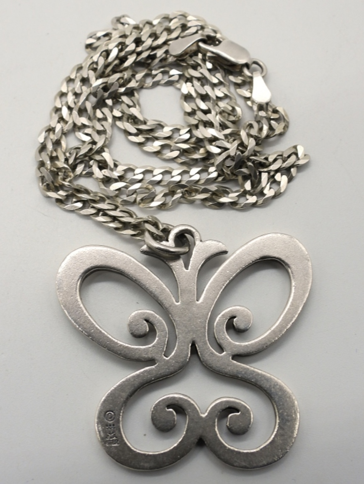 Taxco Mexico 925 Cuff & Butterfly Necklace