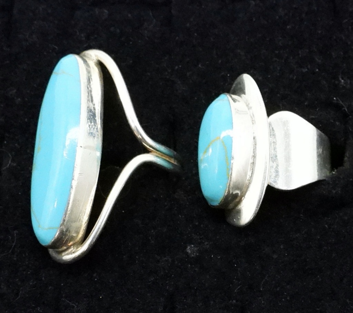 Turquoise 925 Mexico Fashion Rings