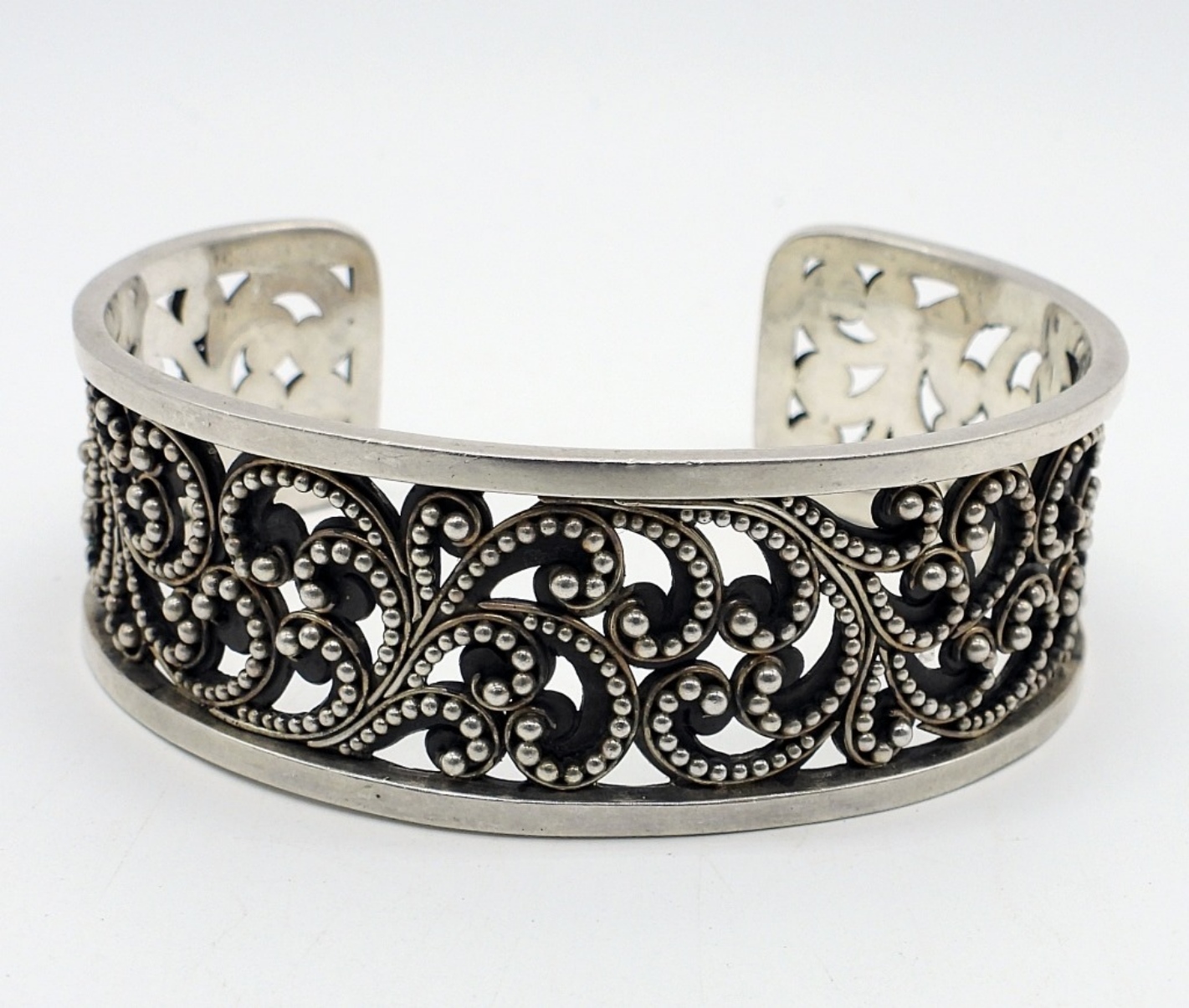 Lois Hill Sterling Fashion Cuff Bracelet