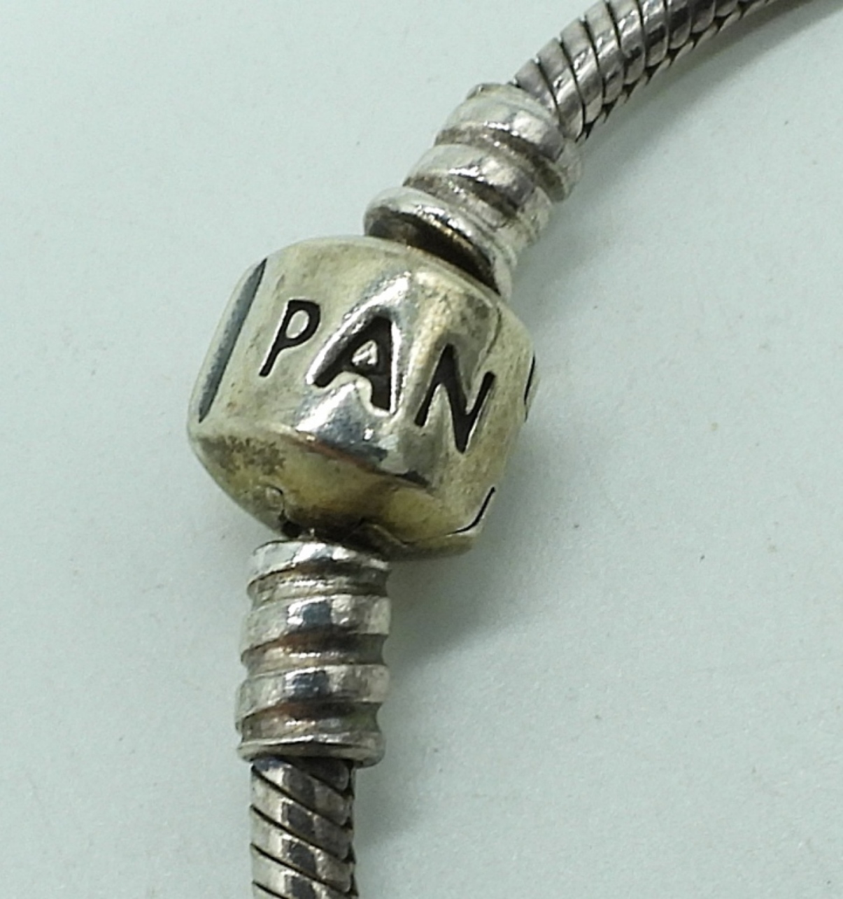 Pandora 925 Charm Bracelet & 5 Charms