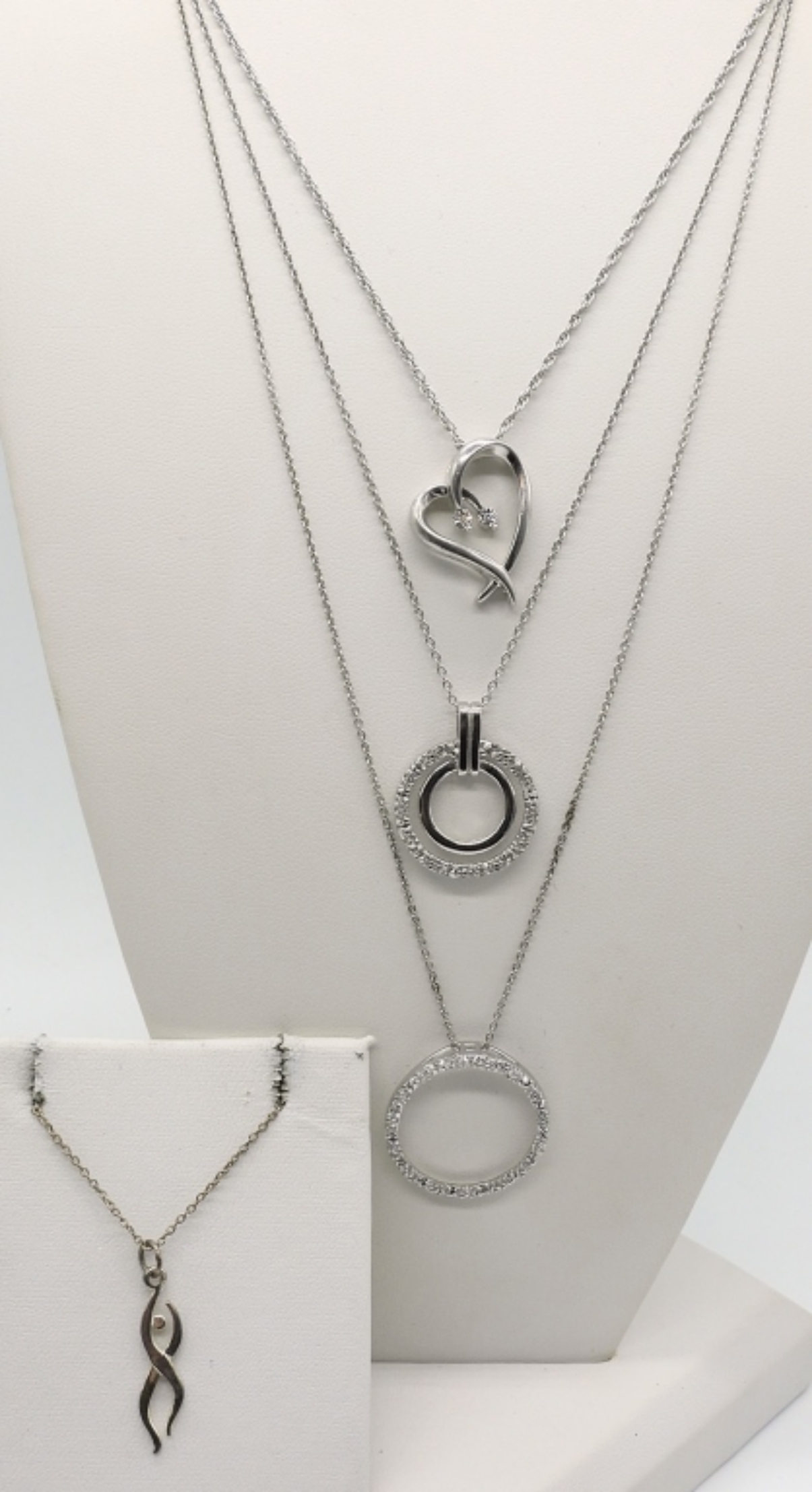 8 Sterling Fashion Necklaces