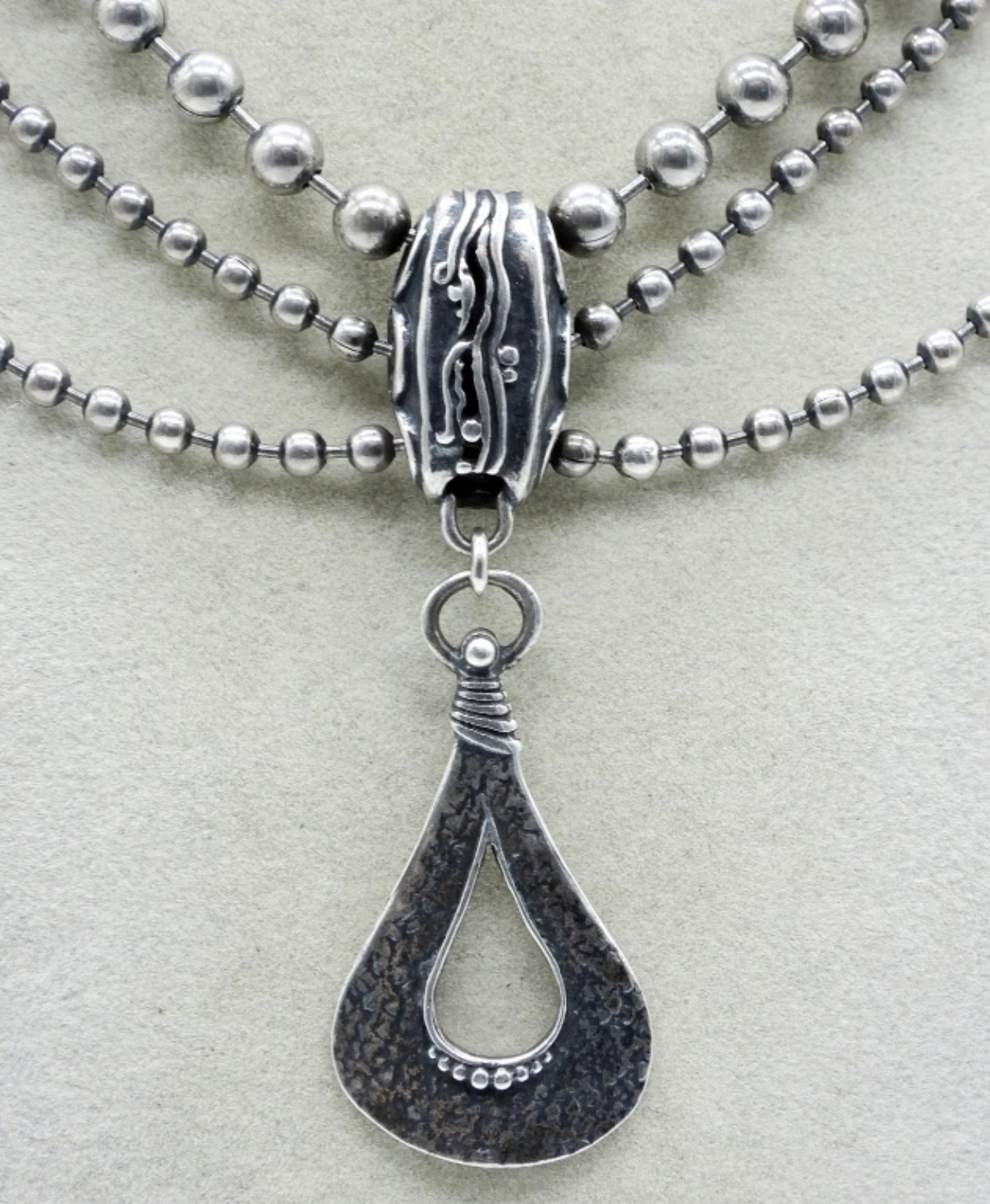 Silpada Oxidized Sterling Necklace