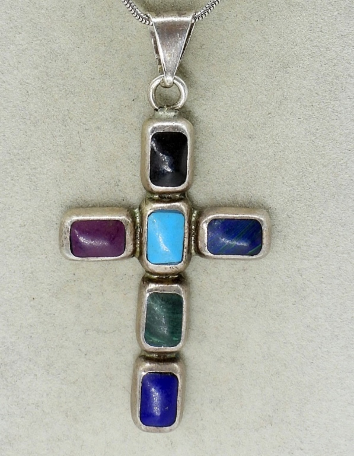 2 Southwest Style 925 Spiney Oyster Necklaces