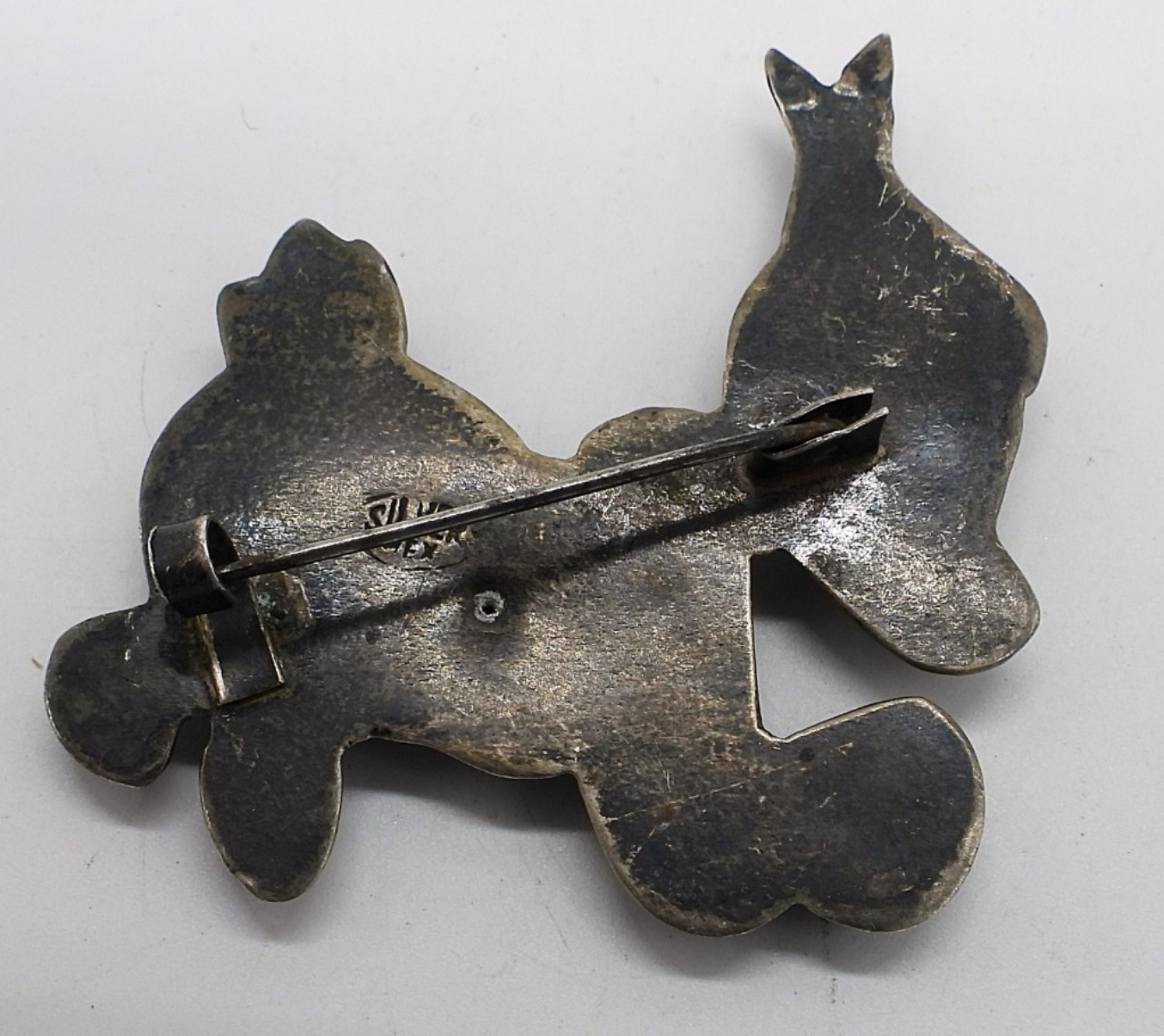 Vintage Mexico Sterling Duck Brooch