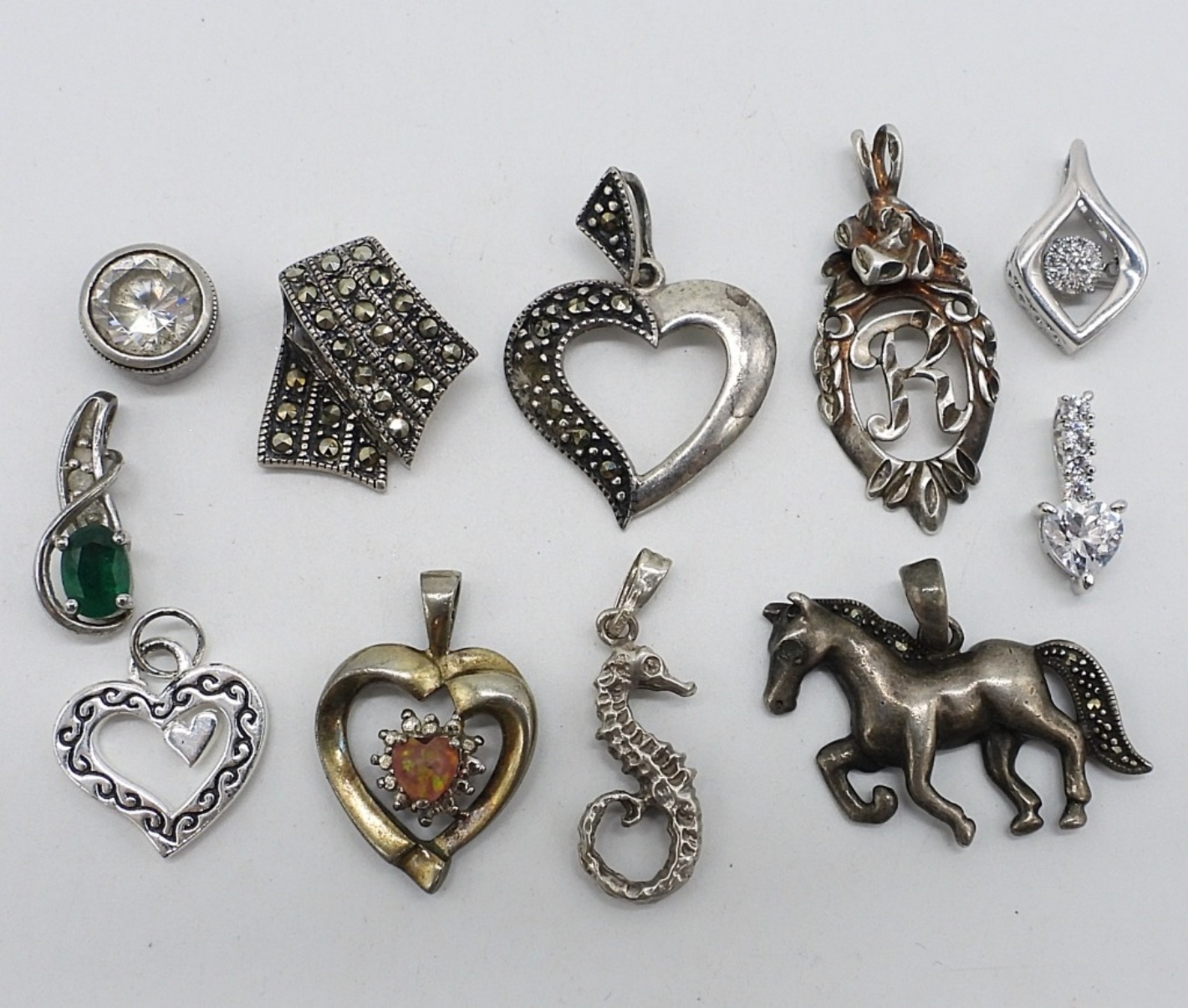 11 Sterling Fashion Charms