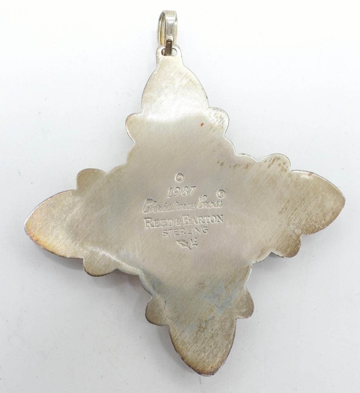 2 Reed & Barton 925 Christmas Ornaments