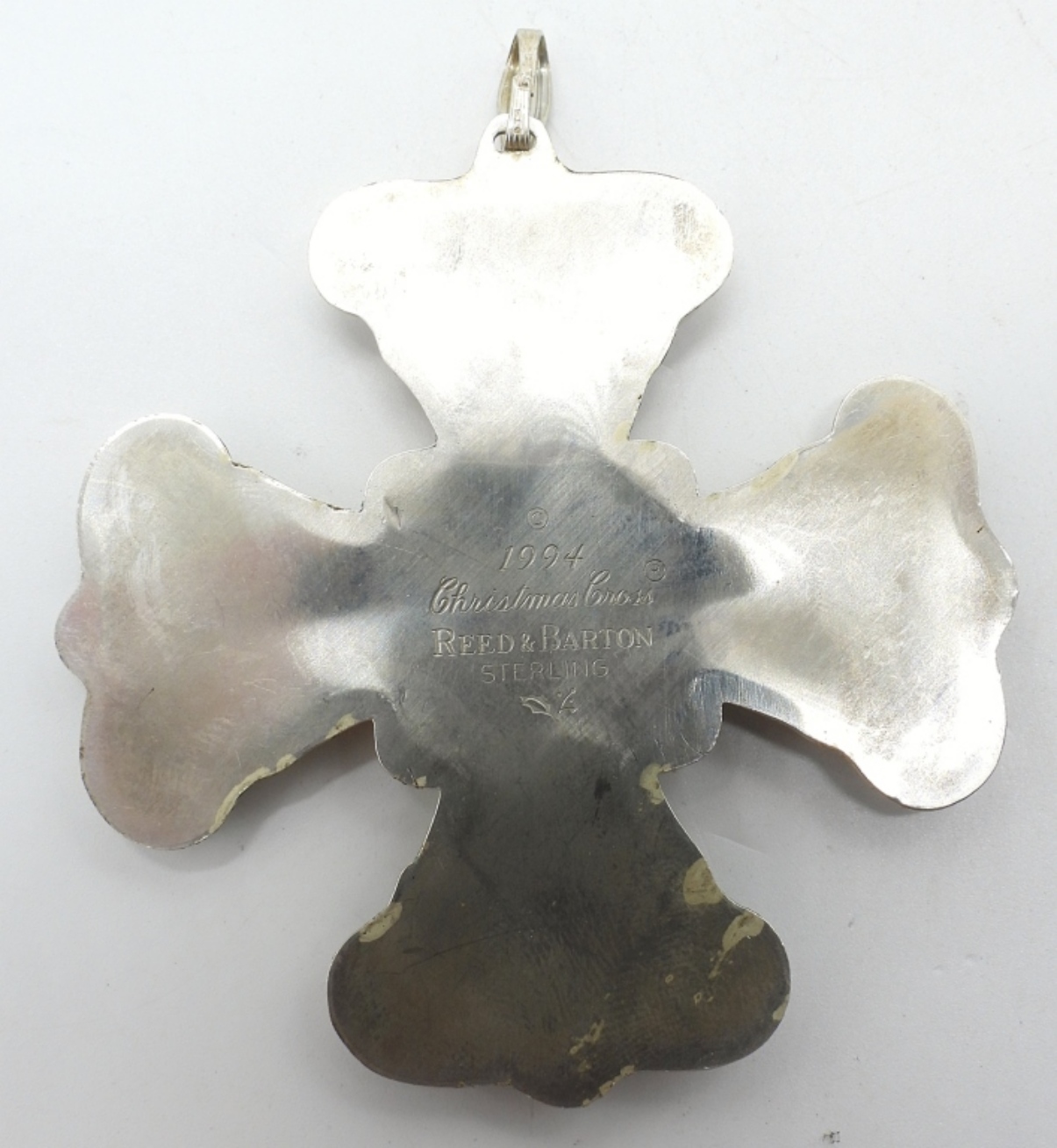 2 Reed & Barton 925 Christmas Ornaments