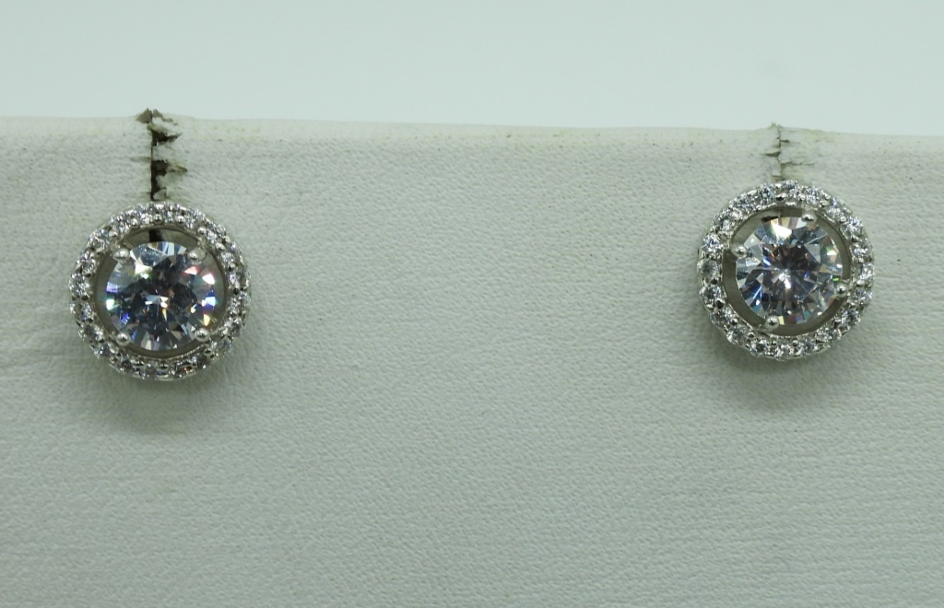 Bridal Style Sterling Rings, Earrings, Necklace