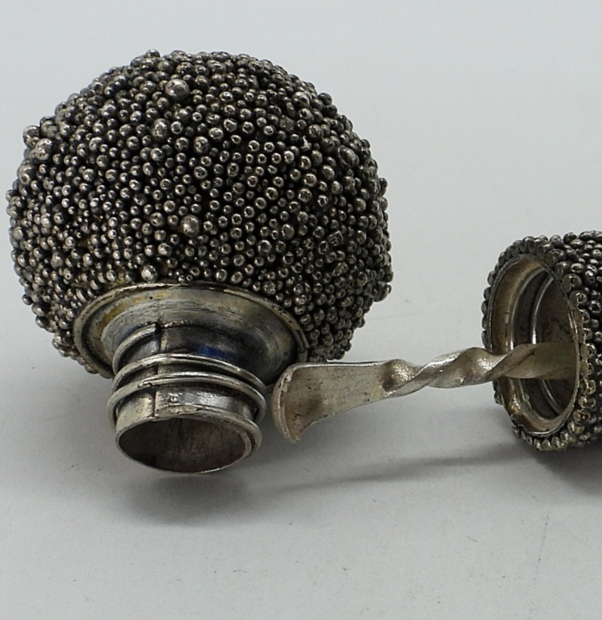Sterling Perfume Pendant Necklace