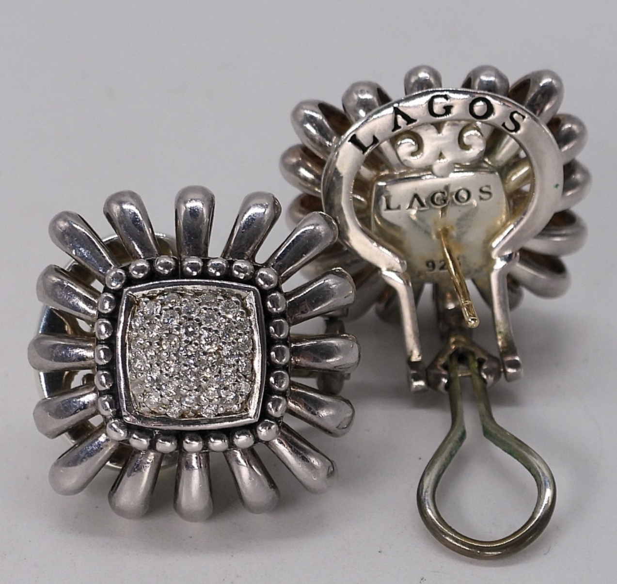 Lagos Pret-a-Porter Diamond Retired Earrings
