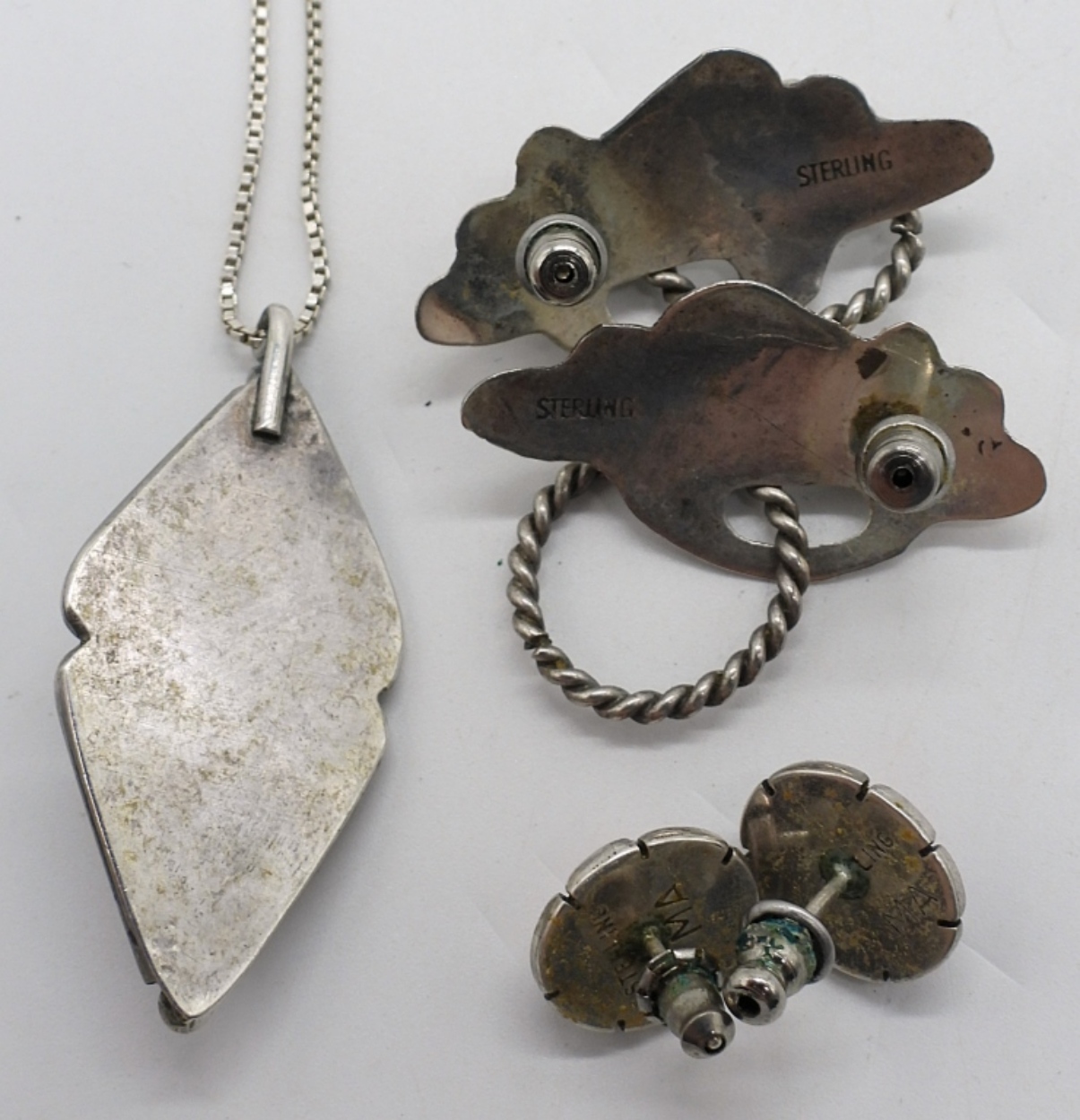 Red Coral & Mother of Pearl 925 Jewelry