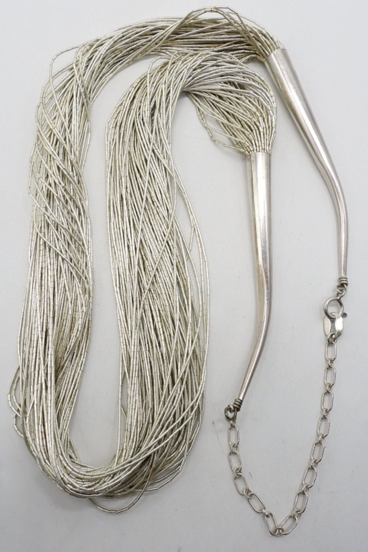 Gorgeous Liquid Sterling Necklace