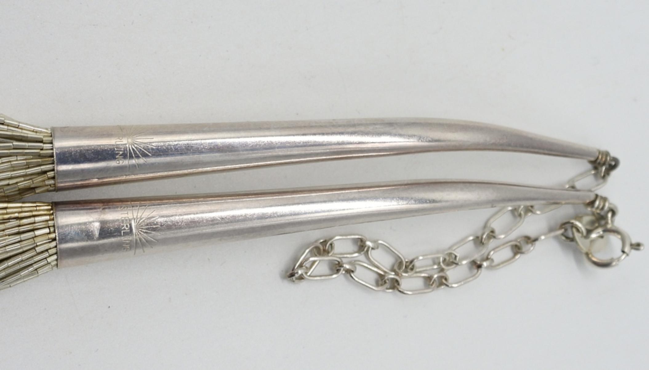 Gorgeous Liquid Sterling Necklace