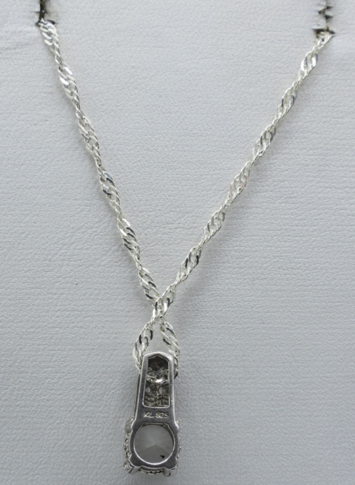 Simulated Diamond 925 Rings & Necklace