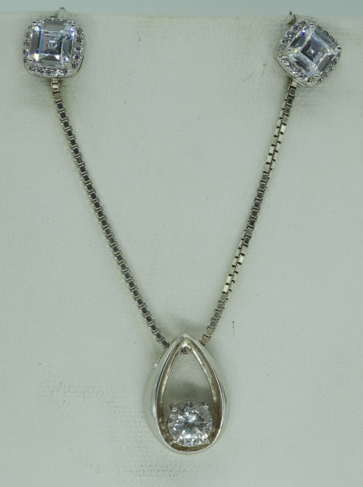 Bridal Style 925 Earrings, Necklaces & Ring