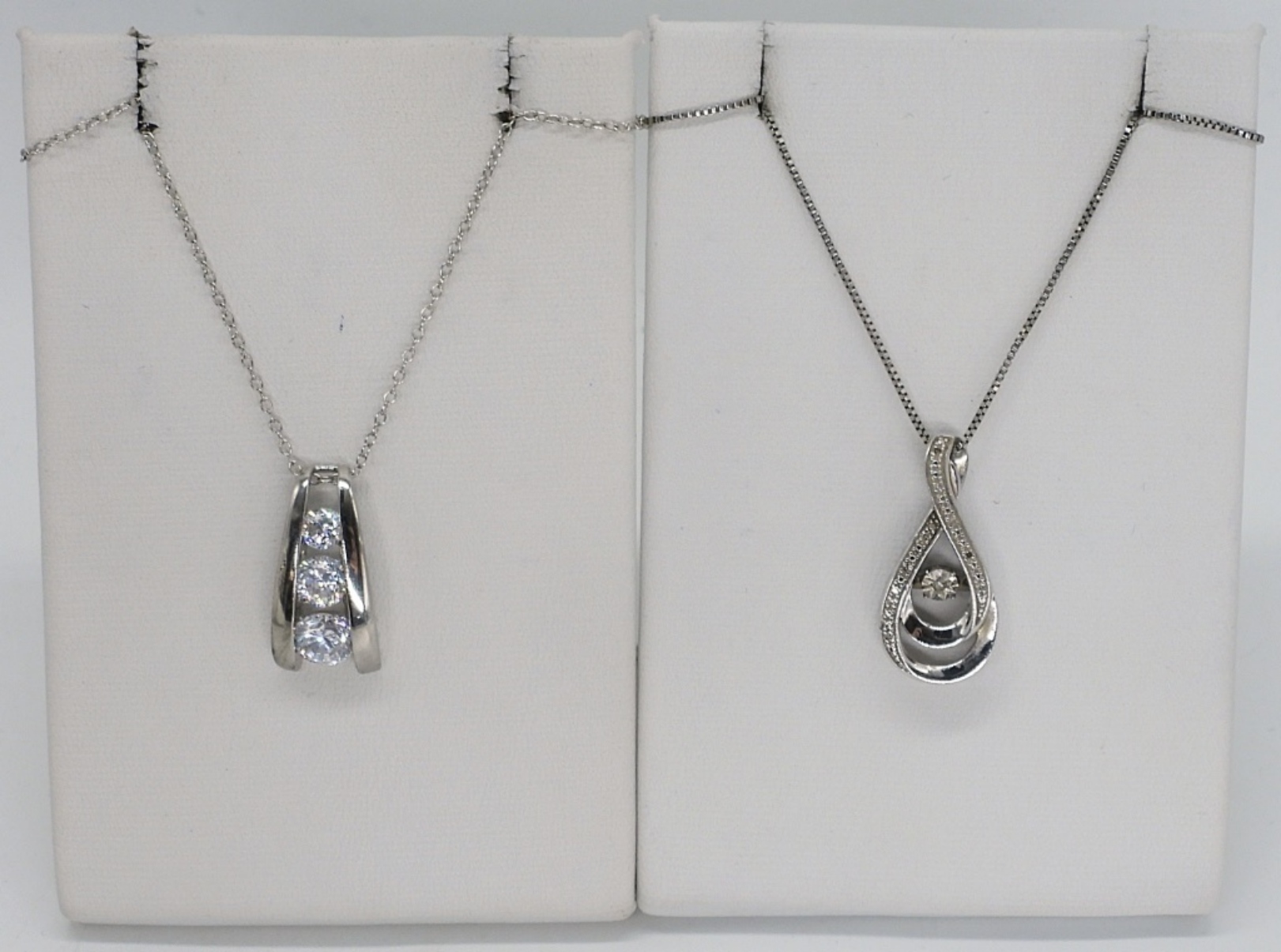 Bridal Style Sterling Necklaces, Ring, Bracelet