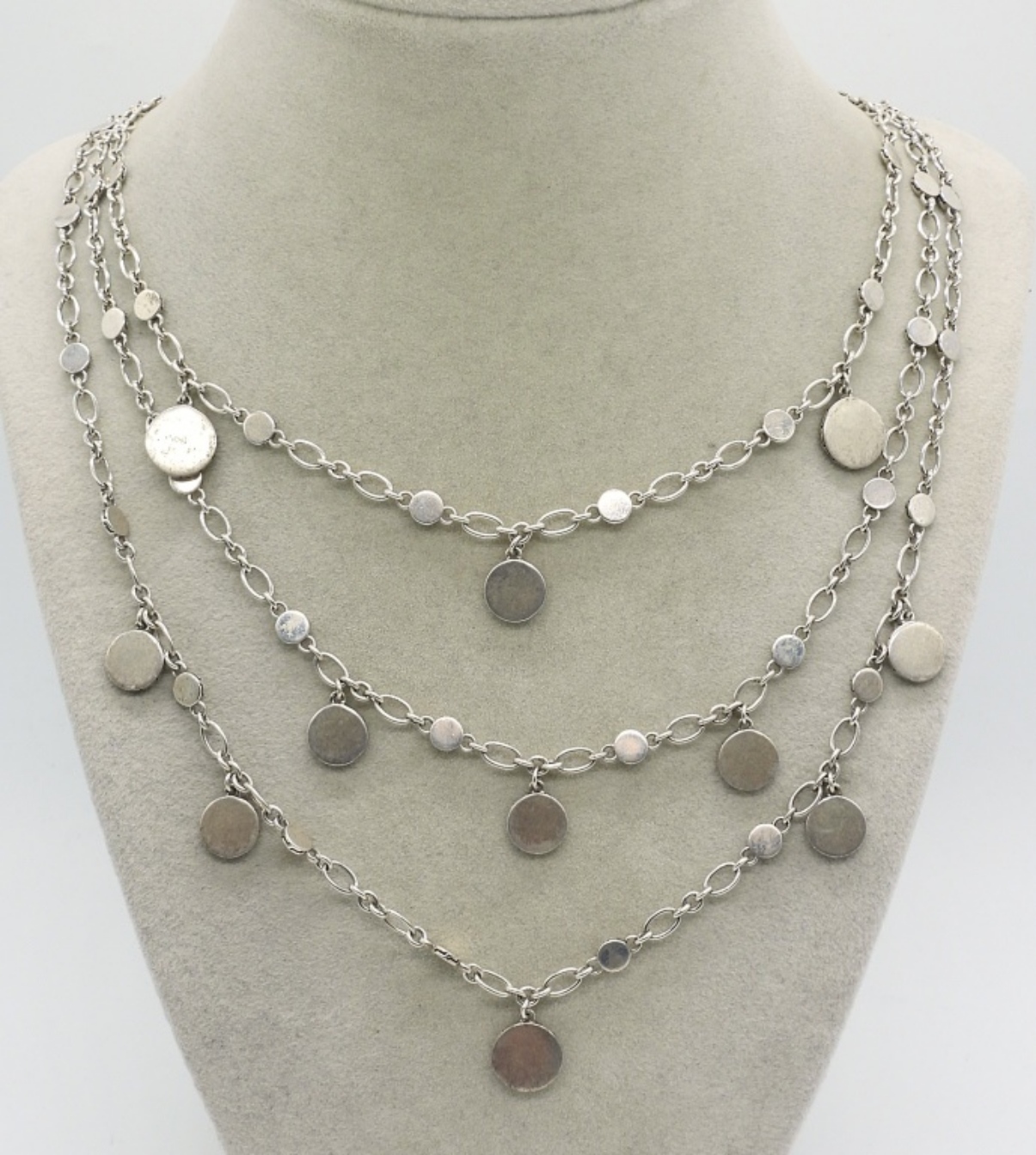 John Hardy, Multi Strand Sterling Necklace
