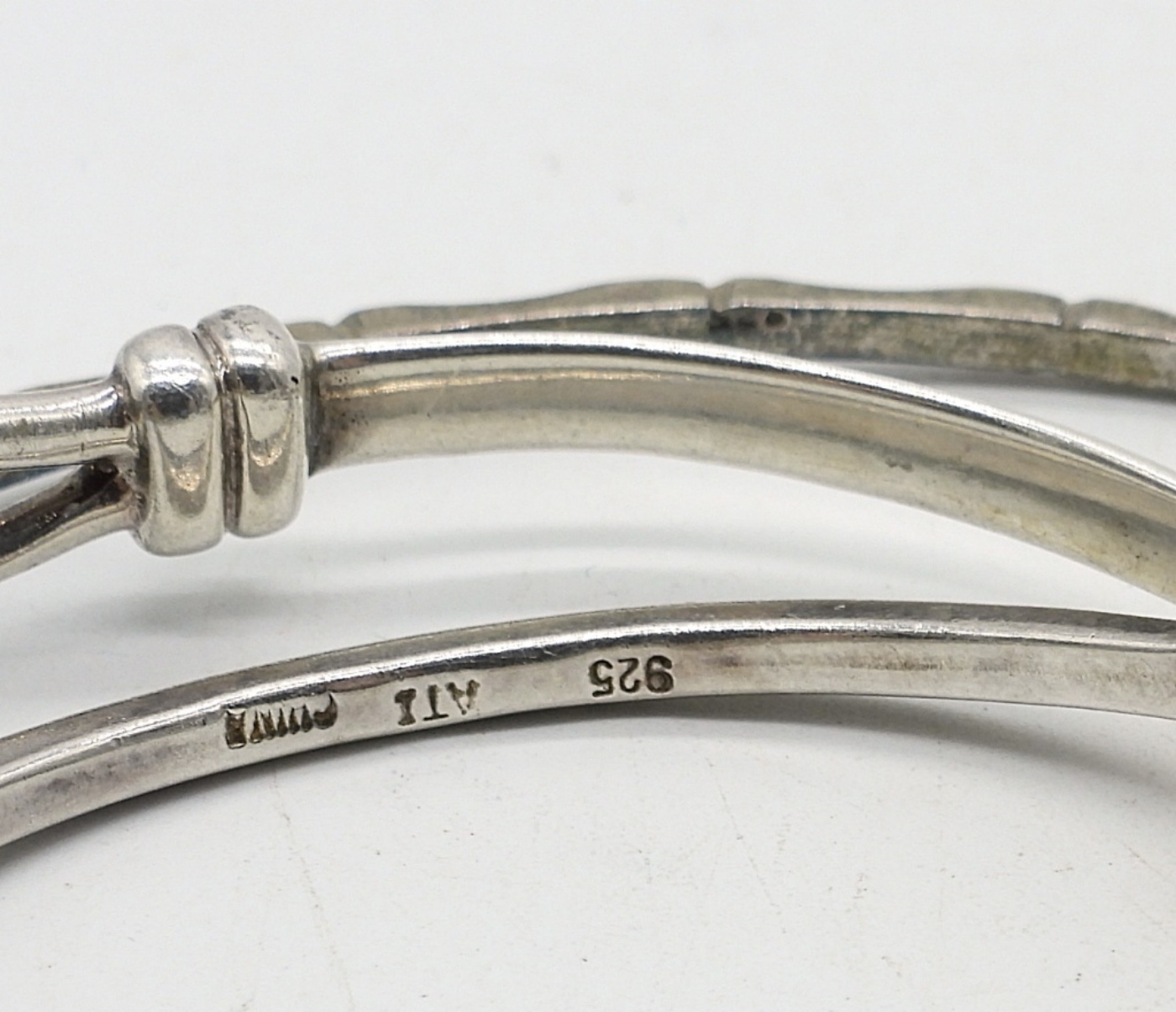 3 Sterling Bangle Fashion Bracelets