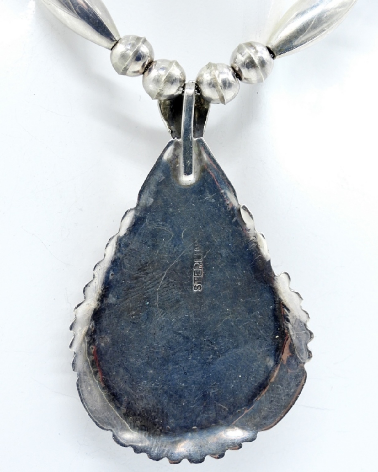 Sterling Turquoise Necklace & Earrings