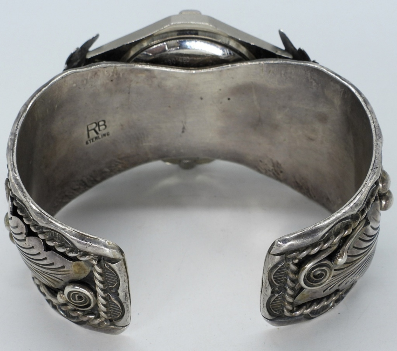 Navajo Sterling Watch Bracelet