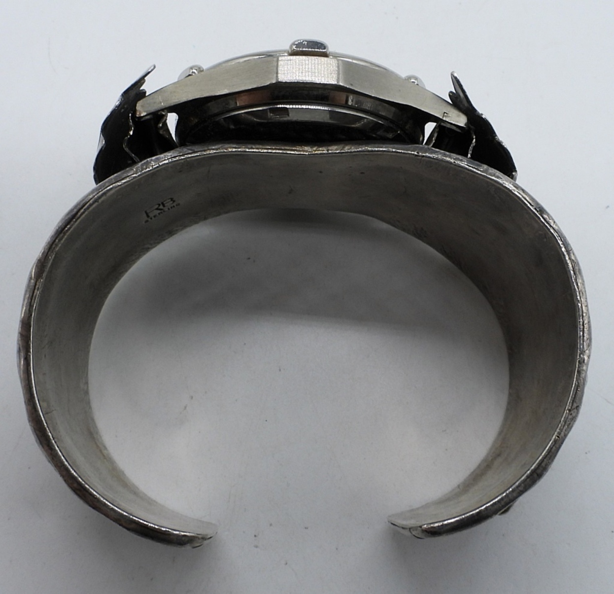 Navajo Sterling Watch Bracelet