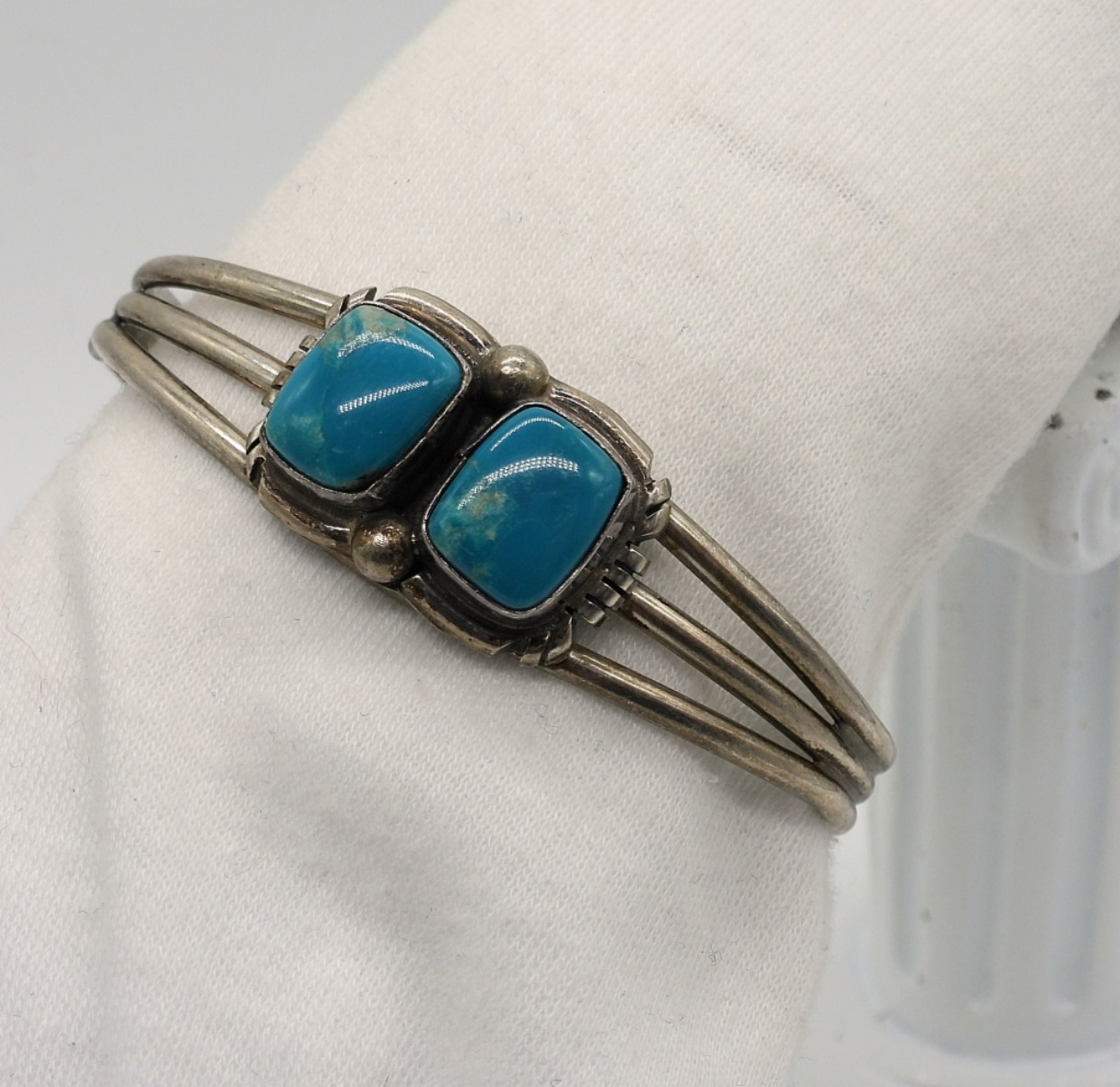 B. Spence Navajo Turquoise Cuff Bracelet