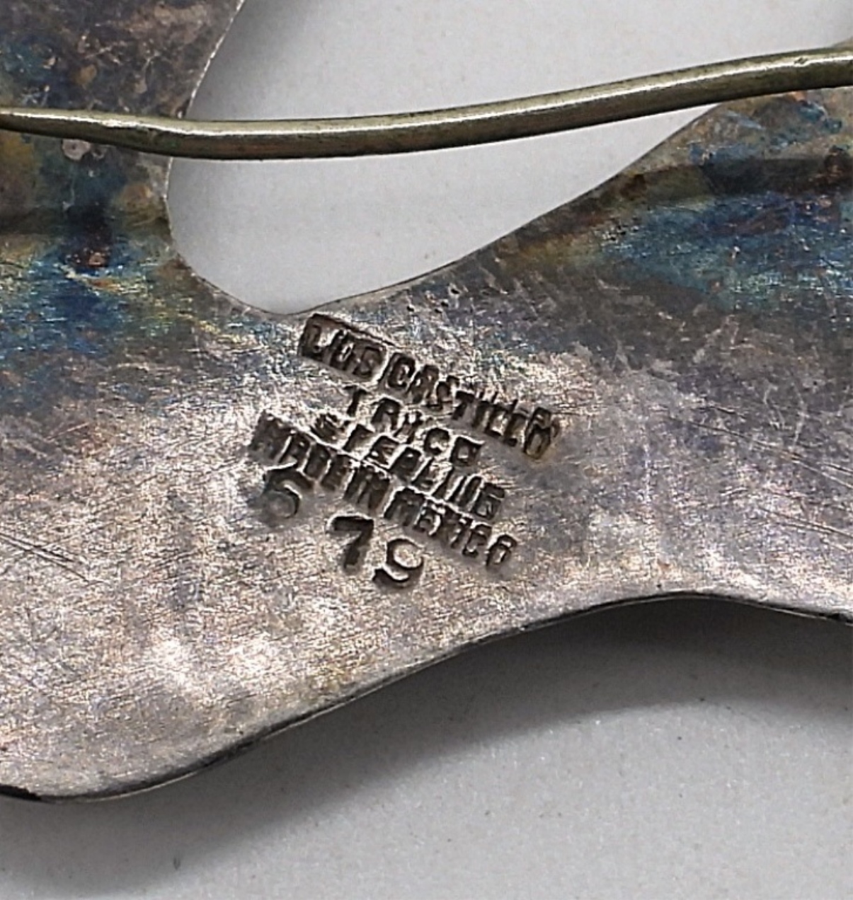 Los Castillo Taxco 925 Gazelle Brooch