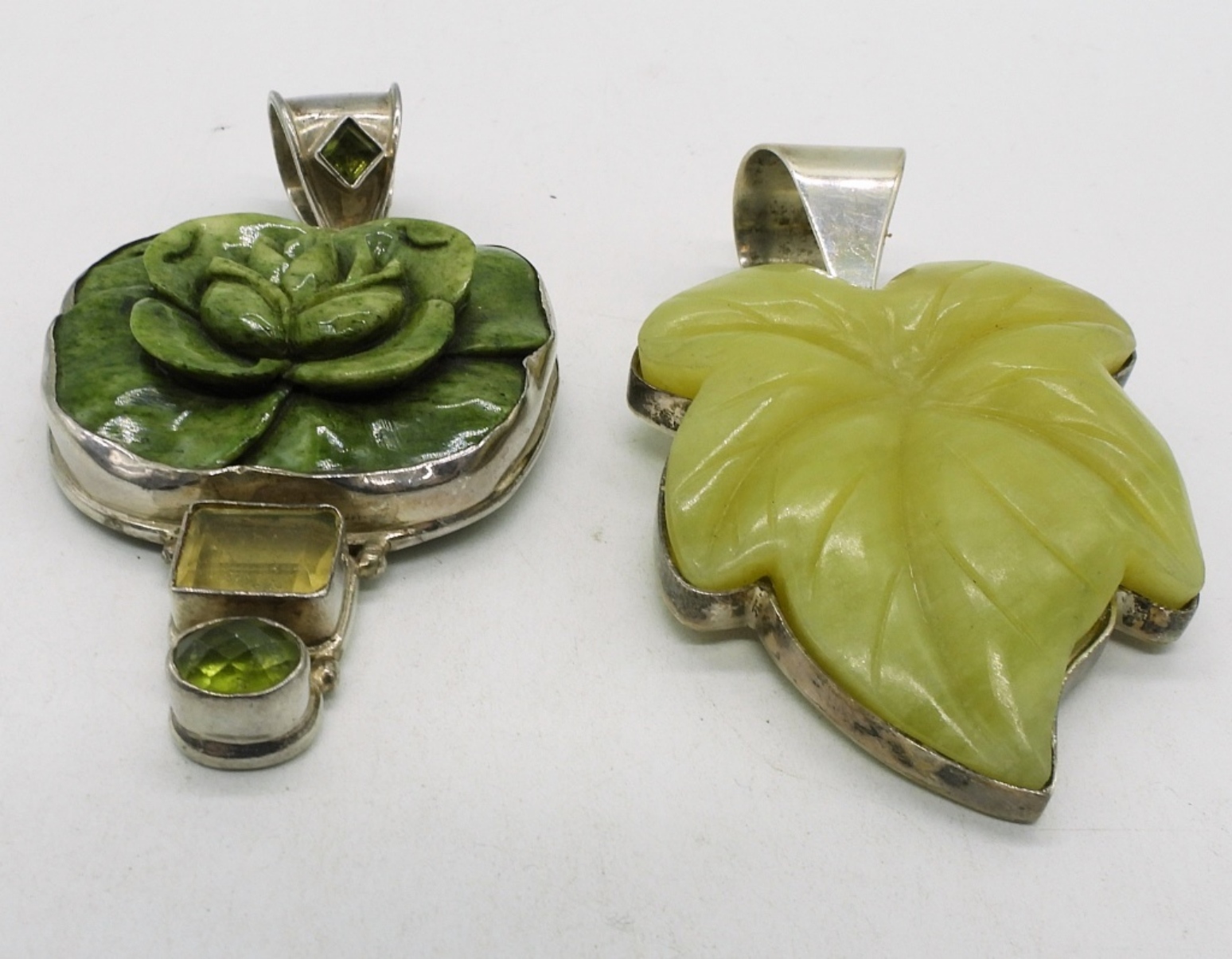 Jay King DTR Jade 925 Pendant & More