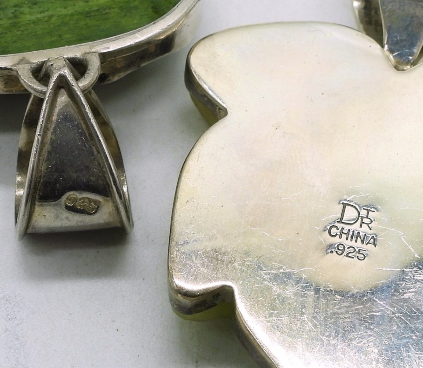 Jay King DTR Jade 925 Pendant & More