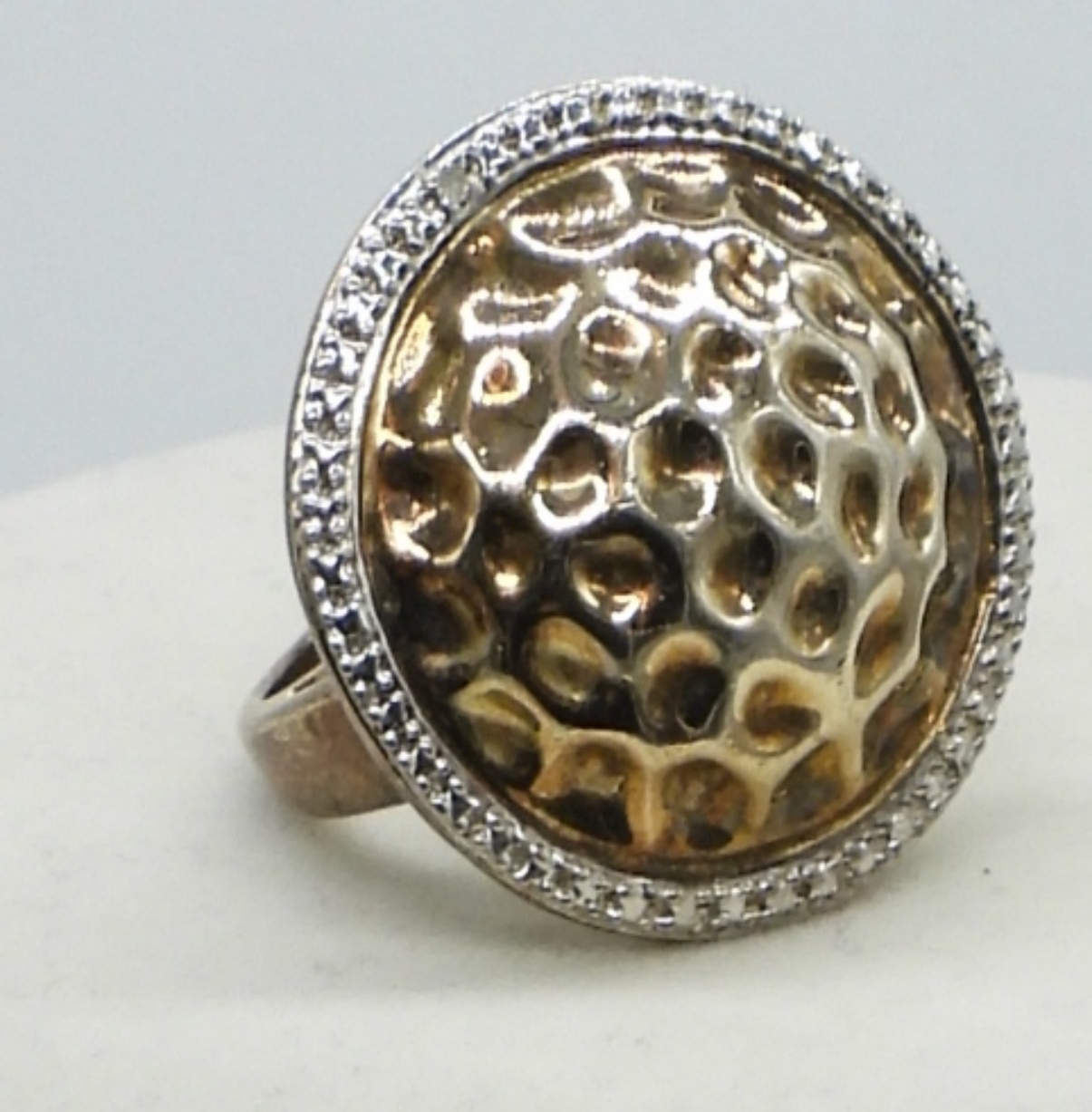 Taxco 925 Two Tone Necklace & Ring