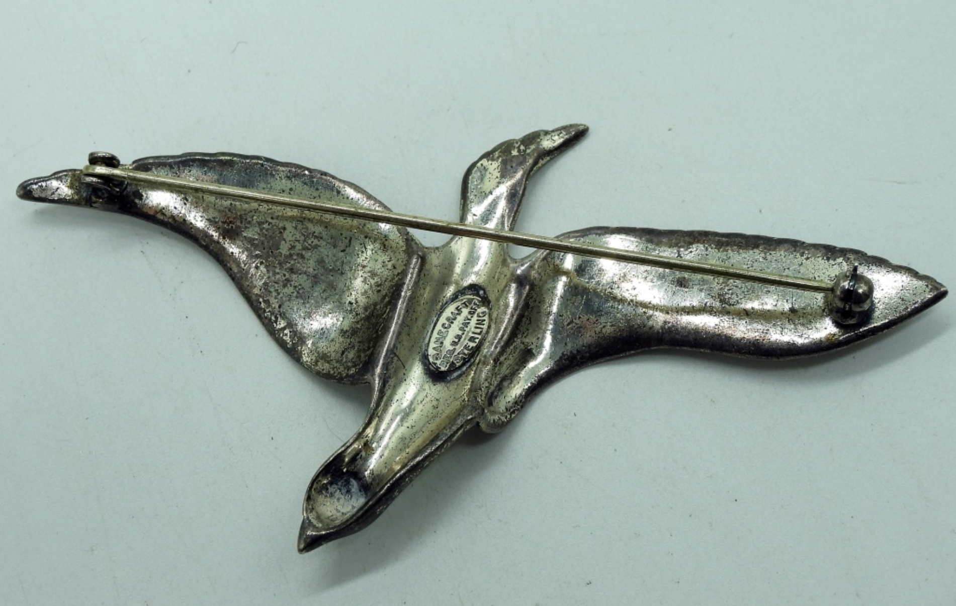 Dane Craft 925 Bird Brooch & Necklace