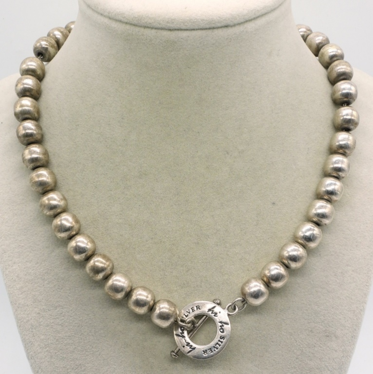 Hi Ho Silver 925 Beaded Necklace