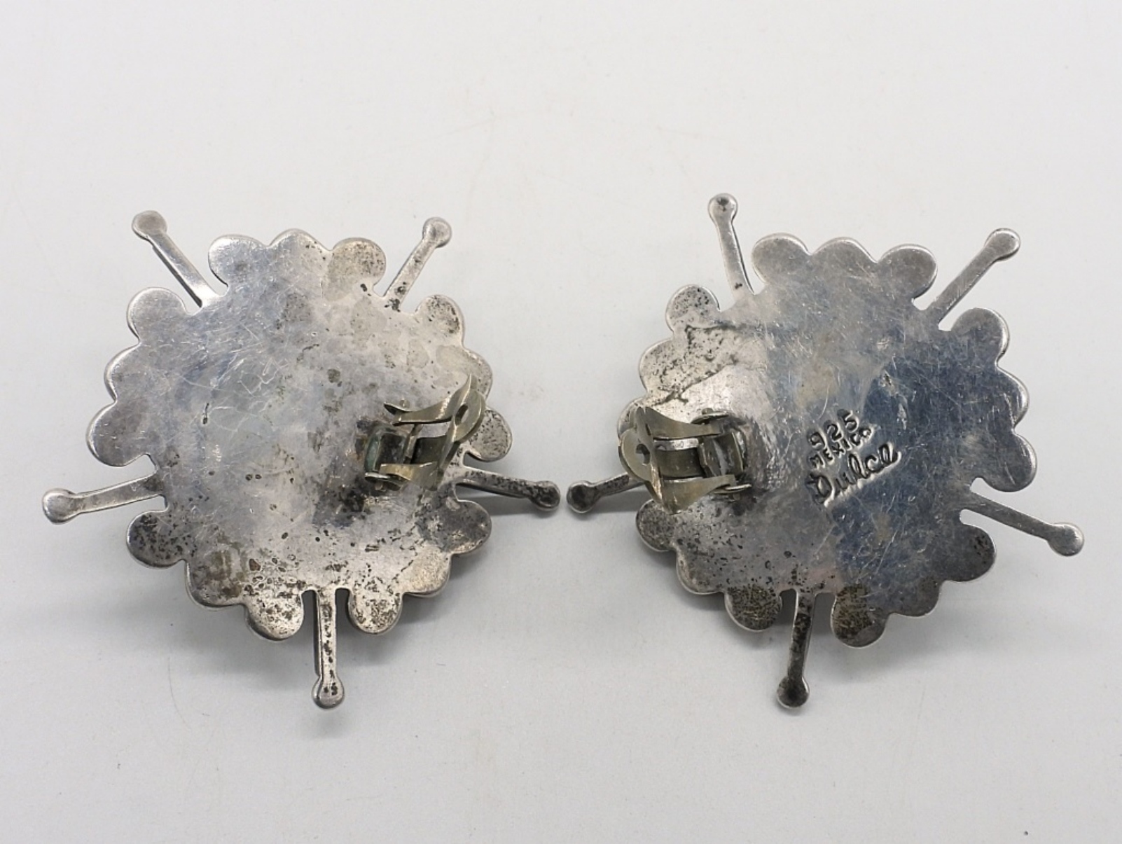 Dulce Mexico 925 Clip On Earrings