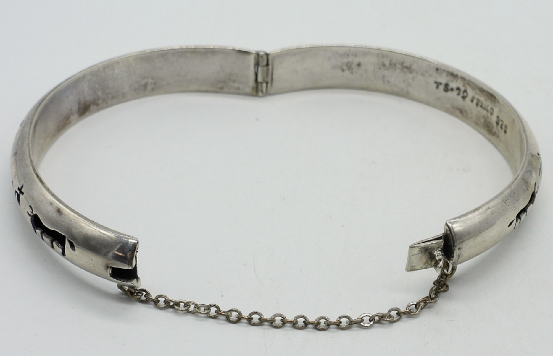 Taxco 925 Hinged Bangle Bracelets