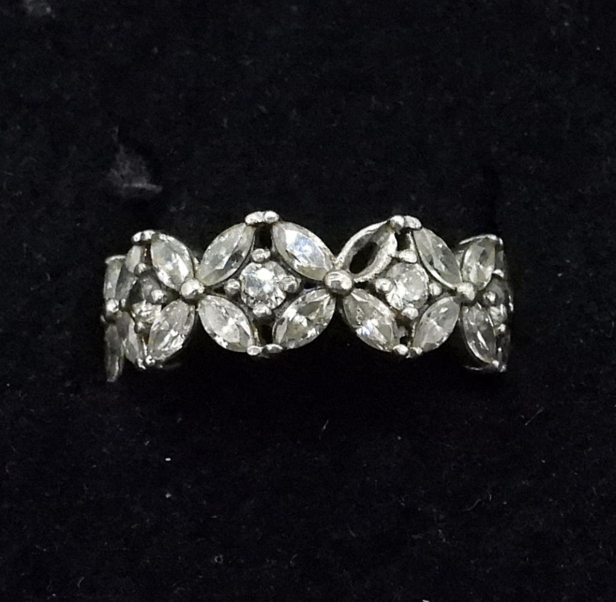 5 Sterling Bridal Style Rings