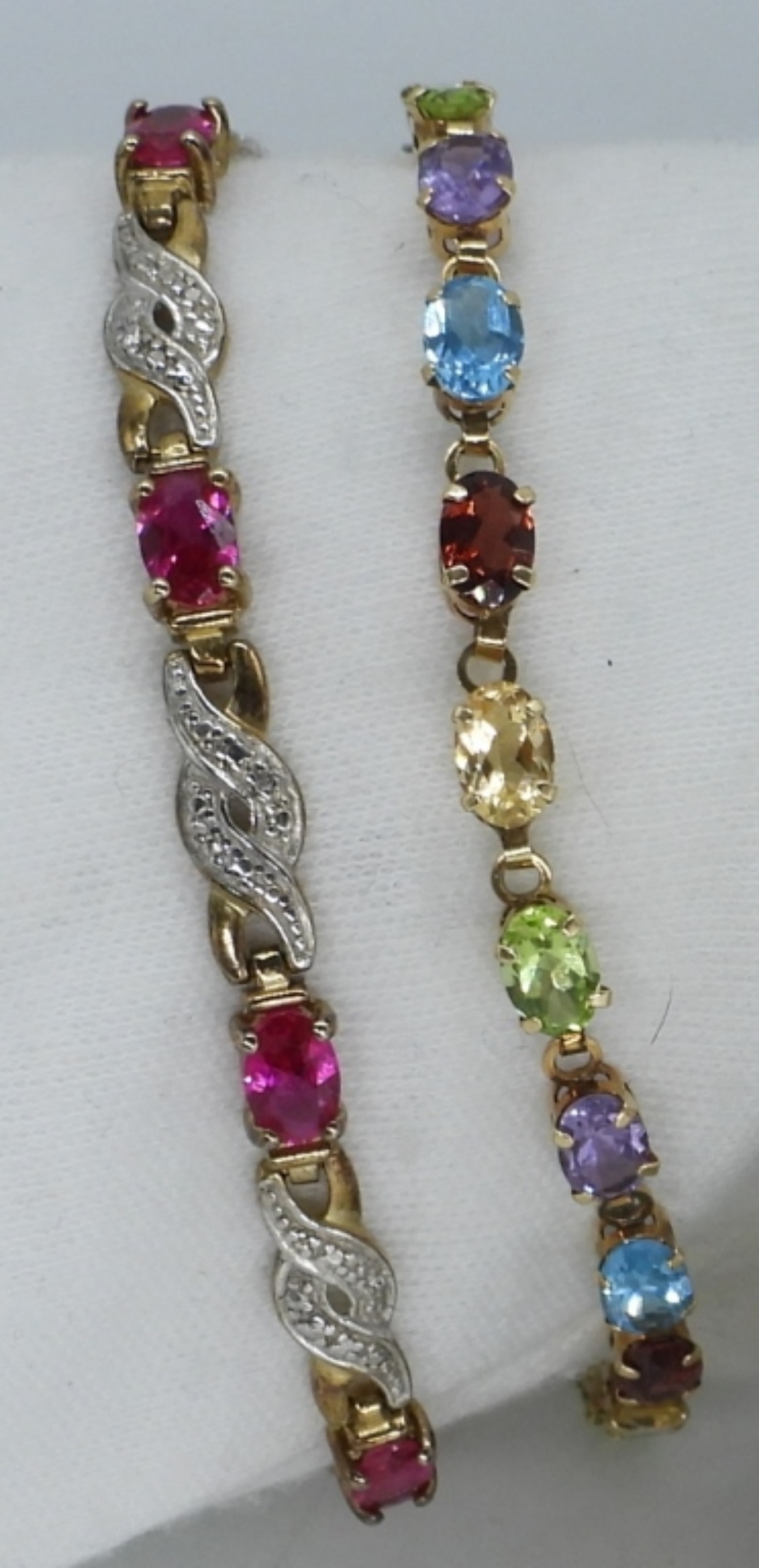 Pink Banded Agate Earrings & Bracelets