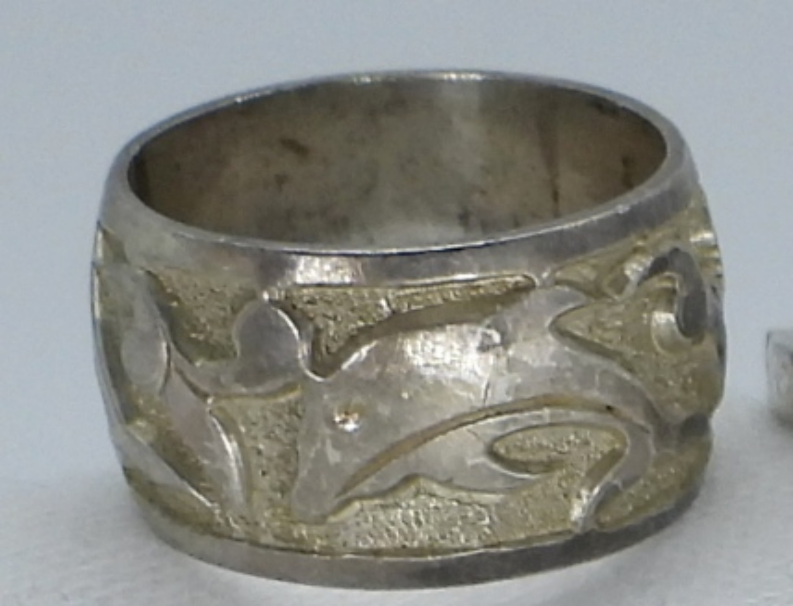 Sterling Dolphin Bracelet and Ring