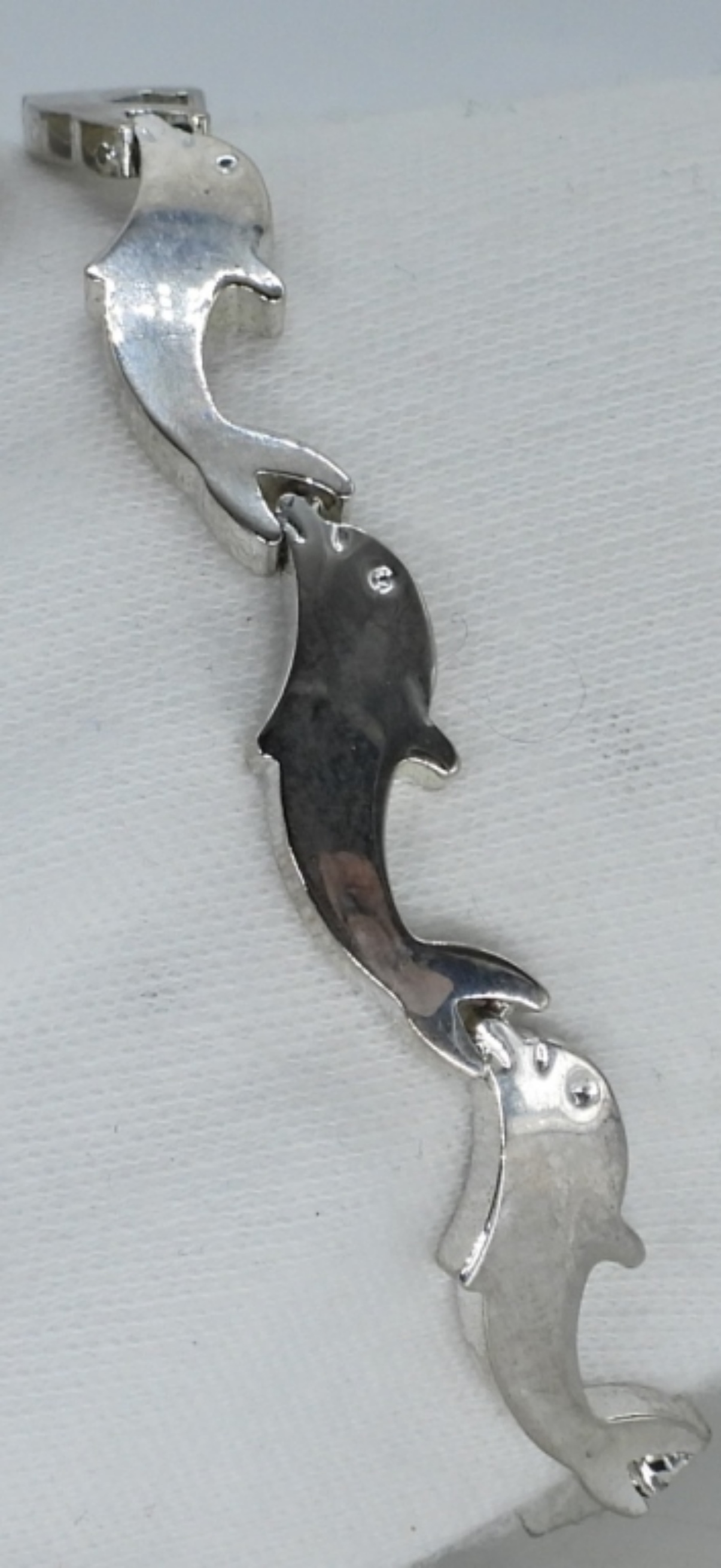 Sterling Dolphin Bracelet and Ring