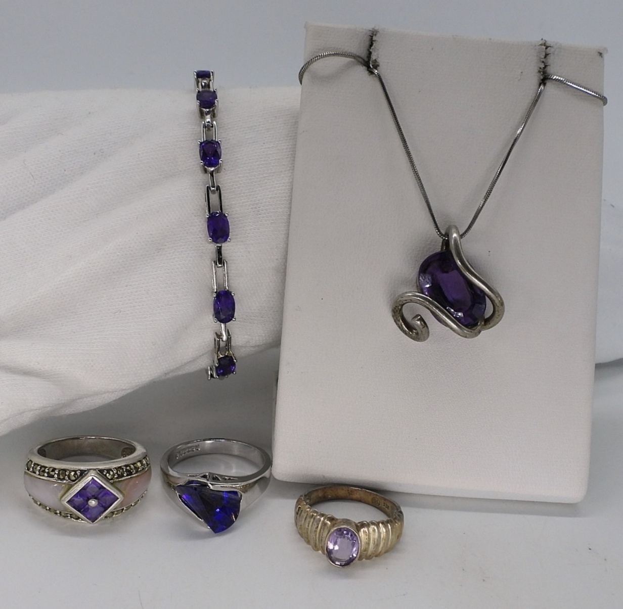 Amethyst Sterling Rings & More