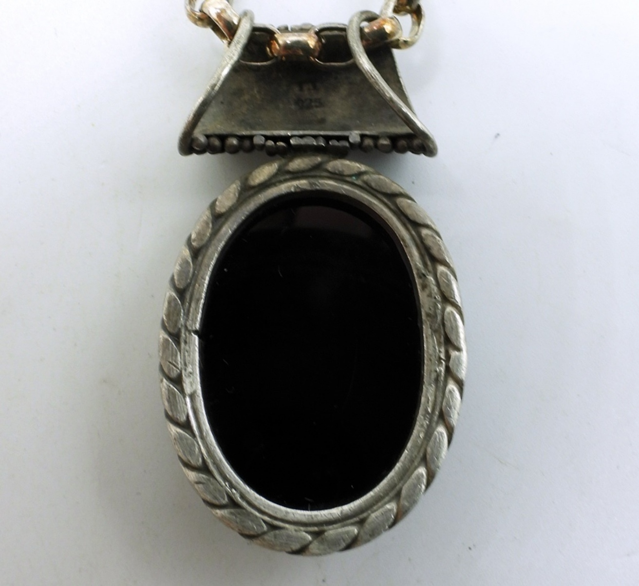 Vintage Black Onyx Necklace