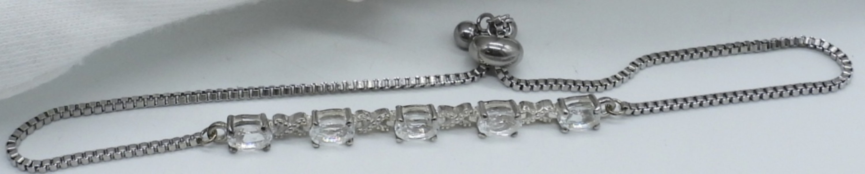3 Sterling Bracelets & Anklets