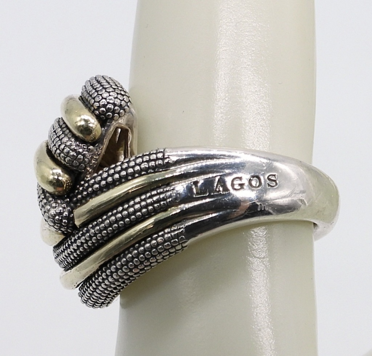 Lagos Interlude 925 750 Ring Size 7